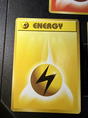 1996 Pokemon card energy card Initial Old Back japanese free