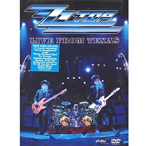 ZZ TOP-LIVE FROM TEXAS (DVD) - Picture 1 of 1