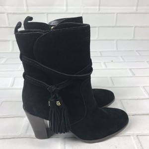 tommy hilfiger suede boots women's
