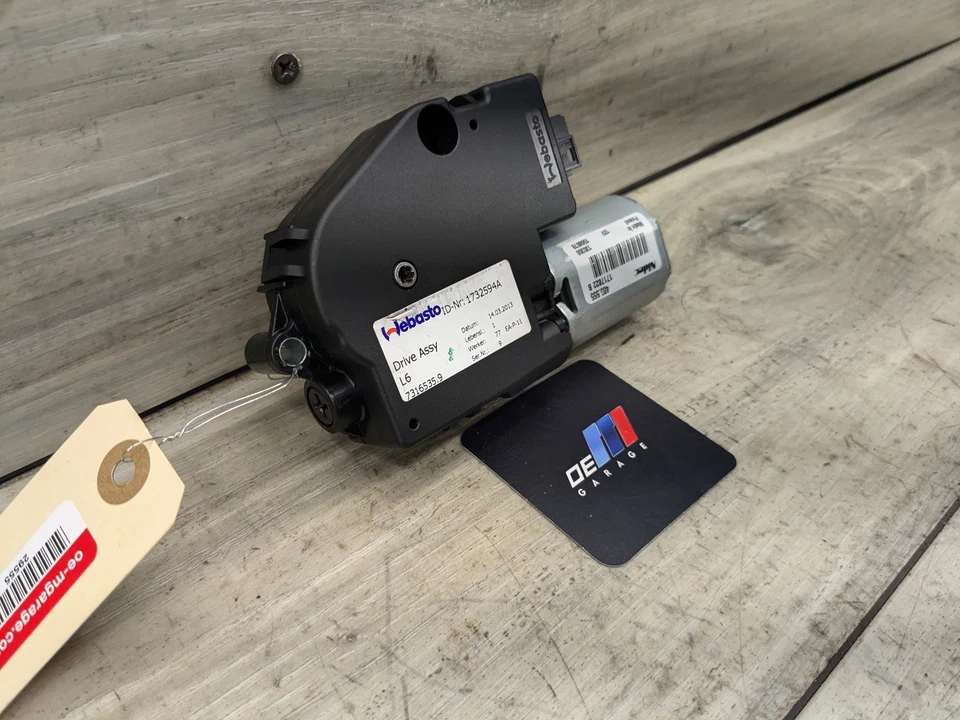 OEM BMW F06 F82 F80 F13 F01 F10 M2 M3 M4 M6 верхний люк Луна крыша мотор блок - Изображение 2 из 4