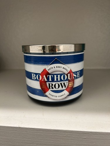 Bath and Body Works three wick Boathouse Row scented candle!