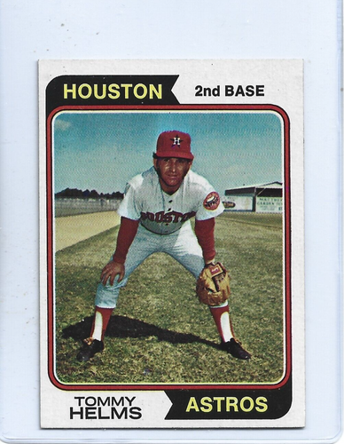 Tommy Helms-Houston Astros-1974 Topps Baseball Card #67