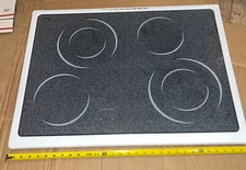 Thermador RED30, REF30 RES30 series white cooktop replacement glass 00238681 