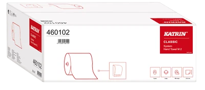 (0,089€/m) 460102 Katrin Classic System M2 Papierhandtuch Rollenhandtuch 6x160m
