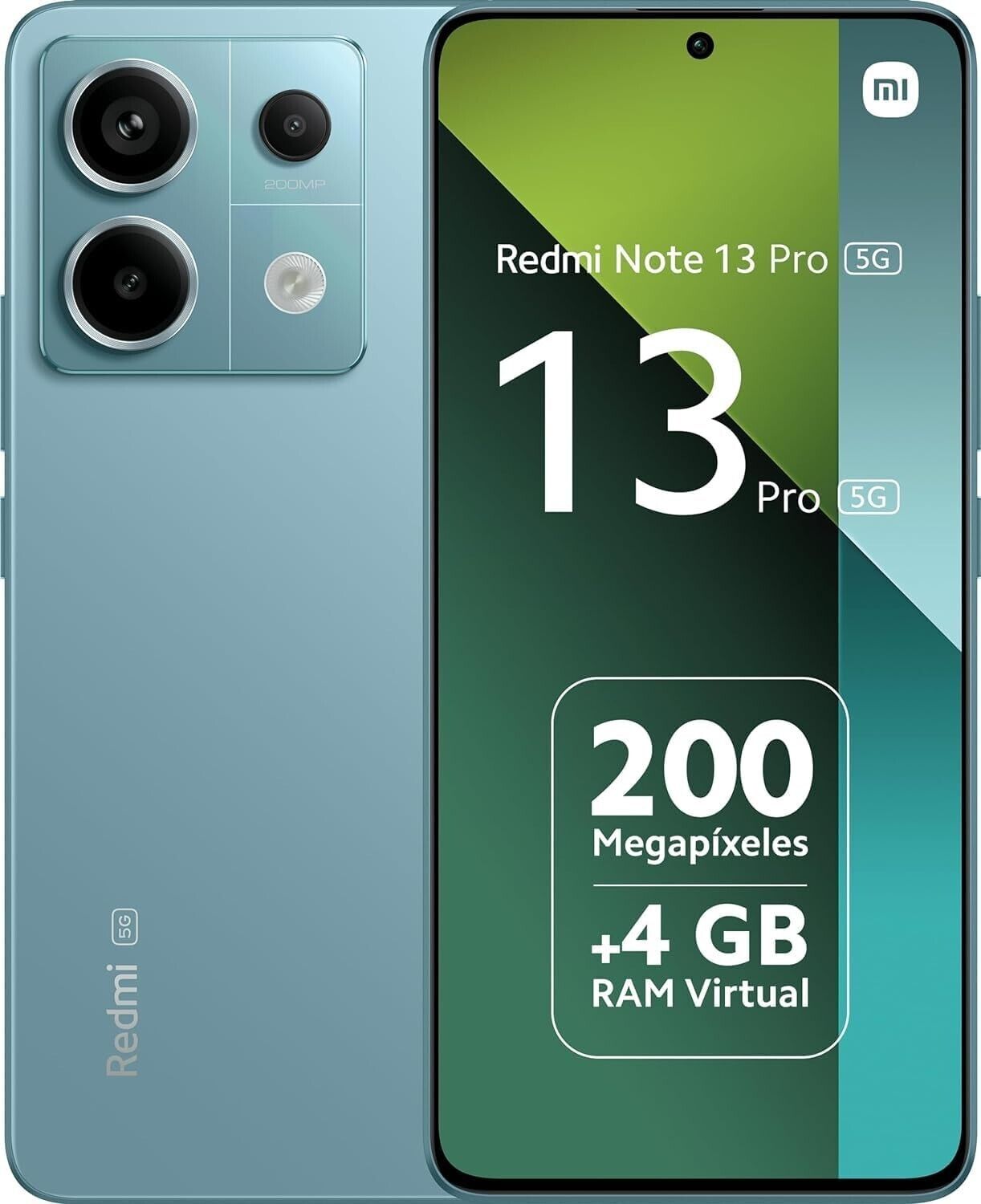 XIAOMI REDMI NOTE 13 PRO 5G DUAL SIM 256GB 8GB RAM OCEAN TEAL ITALIA NO BRAND