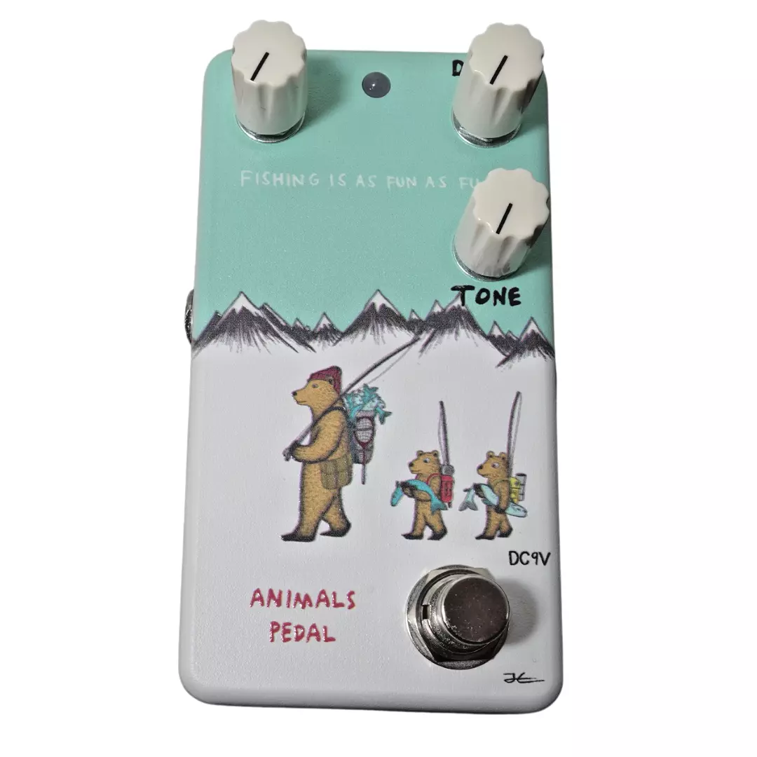 Animals Pedal FISHING IS AS FUN AS FUZZ Guitar Effects Brand New