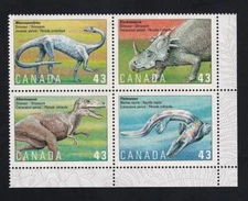Canada 1993 Prehistoric Life-3, MNH LR field stock, sc#1498a