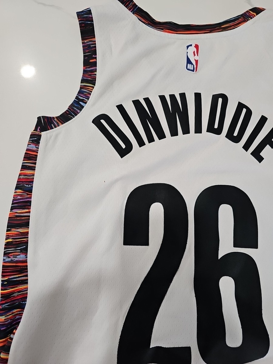 brooklyn nets dinwiddie jersey