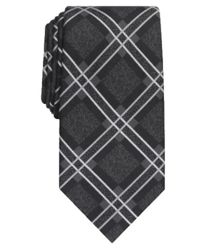 Black Polyester Ties for Men