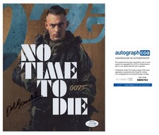 Dali Benssalah James Bond ‘No Time To Die’ signed autograph 007 8x10 photo ACOA