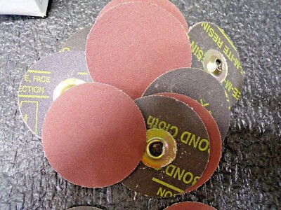 (50pk) 3M, 3'' Disc Diam, 100 Grit, Aluminum Oxide Quick Change Disc, (RG)