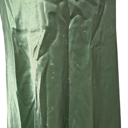 Vtg Gunne Sax Halter Satin Formal Gown Womens Size 3/4 Jessica McClintock - Picture 10 of 24