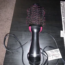 Revlon Pro Collection Salon One Step Hair Dryer & Volumizer Brush Black/Pink