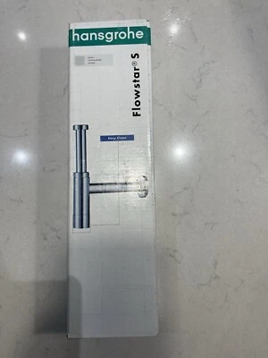 Hansgrohe Flowstar S 1¼" Chrome Plated Bottle Trap 52105000