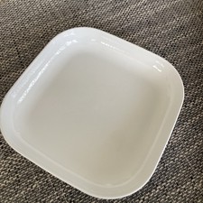 IKEA Servierplatte quadratisch  26  x 26 cm und 4 cm hoch weiß