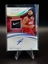 2024-25 Panini Immaculate Collection - Patch Auto Fred VanVleet /3 Nike Swoosh