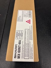 Sharp MX-60NT-MA MX60NTMA Magenta Toner Cartridge New-Open Box