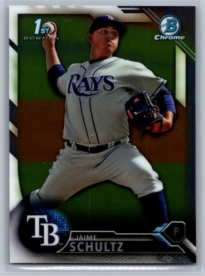 2016 Bowman Chrome #BCP193 Jaime Schultz Prospects *RY