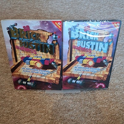 Cosmi 3D Brick Bustin' Madness PC CD-ROM Spiel NEU SEALED