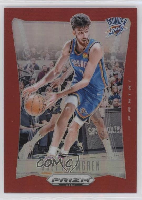 2023-24 Panini Prizm Deca Red Prizm /199 Chet Holmgren #148 2y0