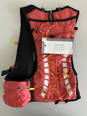 Tourion Laufrucksack Running Backpack Rot 10L Ultraleicht Neu