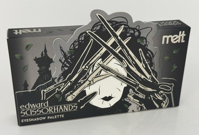 Melt Edward Scissorhands Eyeshadow Palette New in Box Limited Edition