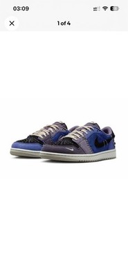 New Authentic Men's Nike Jordan 1 Retro Low OG Zion Williamson Voodoo Alternate