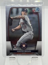 Hunter Brown Rookie 2023 Bowman Chrome - #69 Houston Astros