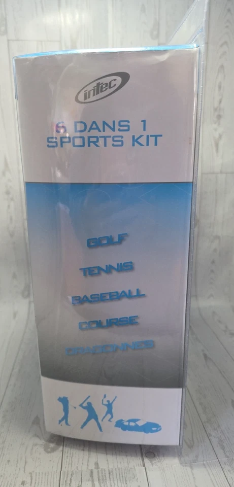 Wii 6 In 1 Sports Pack Kit Golf Baseball Tennis Racing Wheel Straps New In Box - Image 2 of 4