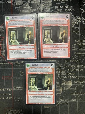 Affect Mind x3 - Premiere Limited - Star Wars CCG