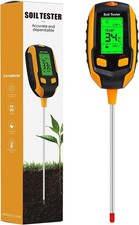 Upgraded 4-in-1 Soil Tester – Digital Plant Care Meter with