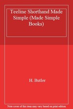 Teeline Shorthand Made Simple (Made Simple Books),H. Butler
