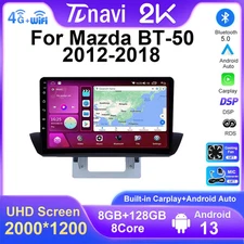 For Mazda BT50 Car Radio Video Player Android Auto Carplay Multimedia GPS Screen
