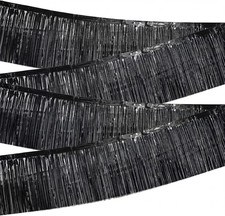 4Pcs Metallic Foil Fringe Garland 10FT Tinsel Banners Shiny Tassel Wall for Para
