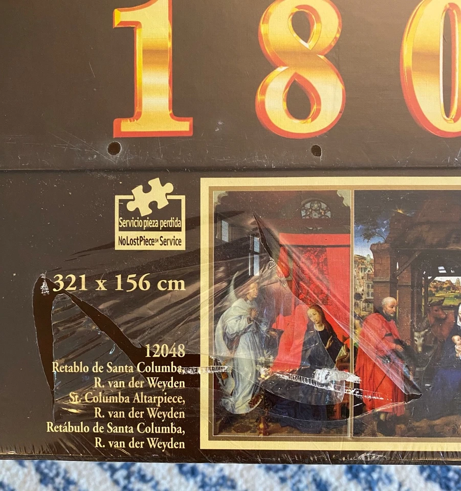 EDUCA 18000 PUZZLE - Retábulo de São Columba - Nº 12048 - AINDA LACRADO!! - Imagem 3 de 4