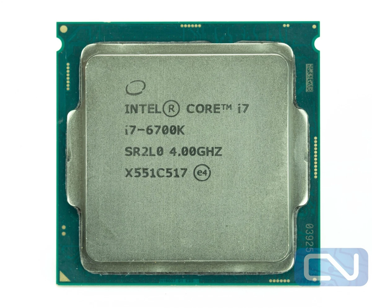 Intel Core i7-6700K Processor Model Computer Processors (CPUs) for
