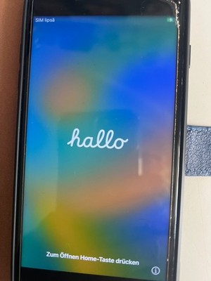 Apple iPhone 8 Plus A1897 (GSM) - 64GB - schwarz (Ohne Simlock) mit neuer Hülle