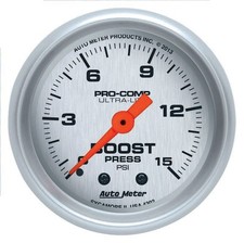 2-116 Ul Boost Gauge 0-15psi