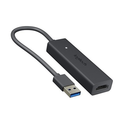 939-001553 Logitech Screen Share HDMI to USB 2/3 Capture Device up to 1080p30