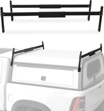 Adjustable Aluminum Truck Topper Ladder Rack For Cap Black Finish Universal Adjustable Aluminum Truck Topper Ladder Rack For Cap Black Finish Universal