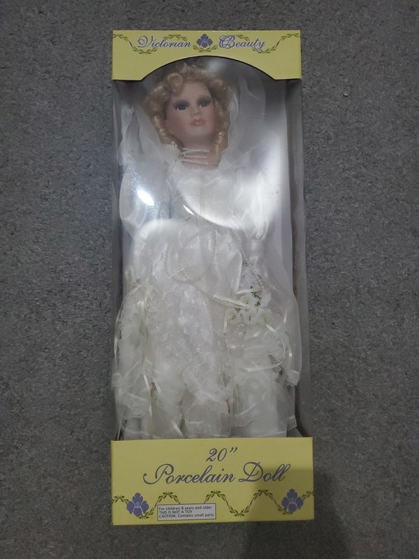 Victorian Beauty Porcelain Doll