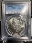 1884-CC $1 PCGS MS 63 1884 CC MORGAN DOLLAR CARSON CITY SILVER $1