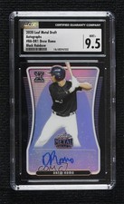 2020 Leaf Metal Draft Black Rainbow 9/15 Drew Romo CGC 9.5 Mint+ Auto 0zp0