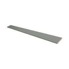 Matt Dust Grey Cornice Pelmet 2000mm x 150mm x 18mm Kitchen Cabinet Trim