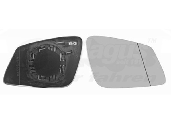 Van Wezel Spiegelglas AußEnspiegel Hagus 0617838 FüR Bmw F10 F11 F12 F07 F13 5Er-image