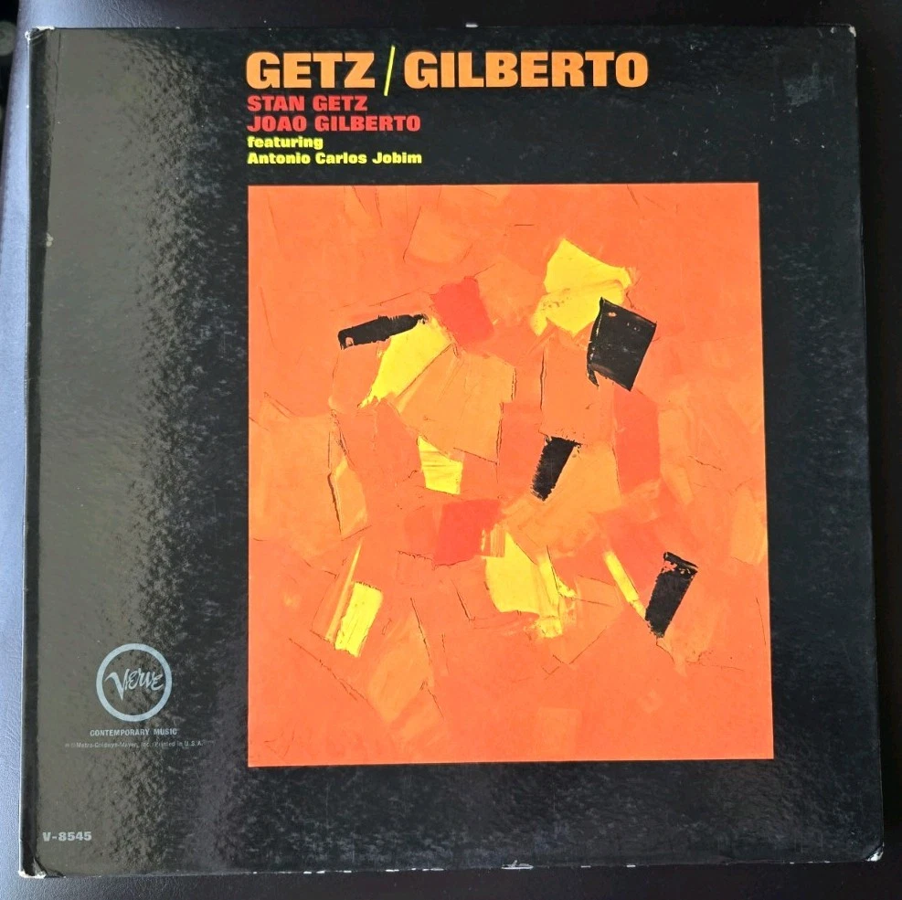 Stan Getz & Joao Gilberto "Getz / Gilberto" Vinyl US V-8545 VG