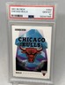 1991 CHICAGO BULLS TEAM LOGO CARD #354 PSA 10 Gem Mint MICHAEL JORDAN  Pippen