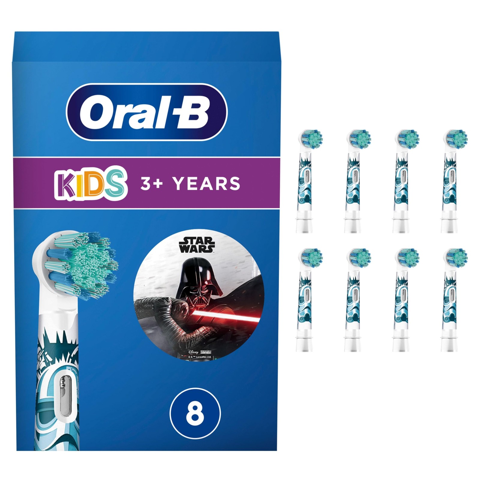Testine Oral-B Kids Star Wars: La Mia Scorta per 8 Mesi di Pace
