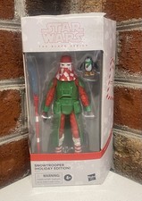 Star Wars Black Series Snowtrooper with Porg Holiday Edition 2020  Blemishes NEW