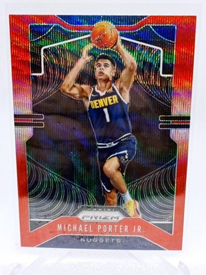 2019-20 Panini Prizm Ruby Wave Prizm - Michael Porter Jr.
